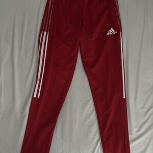 Adidas Kids Red Track Pants